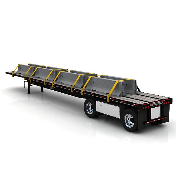 lwo transcraft spread axle trailer - Transcraft TL2000 spread axle by bansheewoj